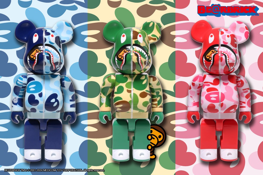 BAPE(R) Meets MEDICOM TOY For A Limited Edition  